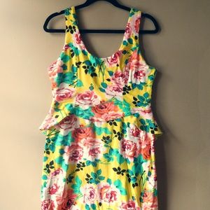 Urban Outfitters Peplum Dress